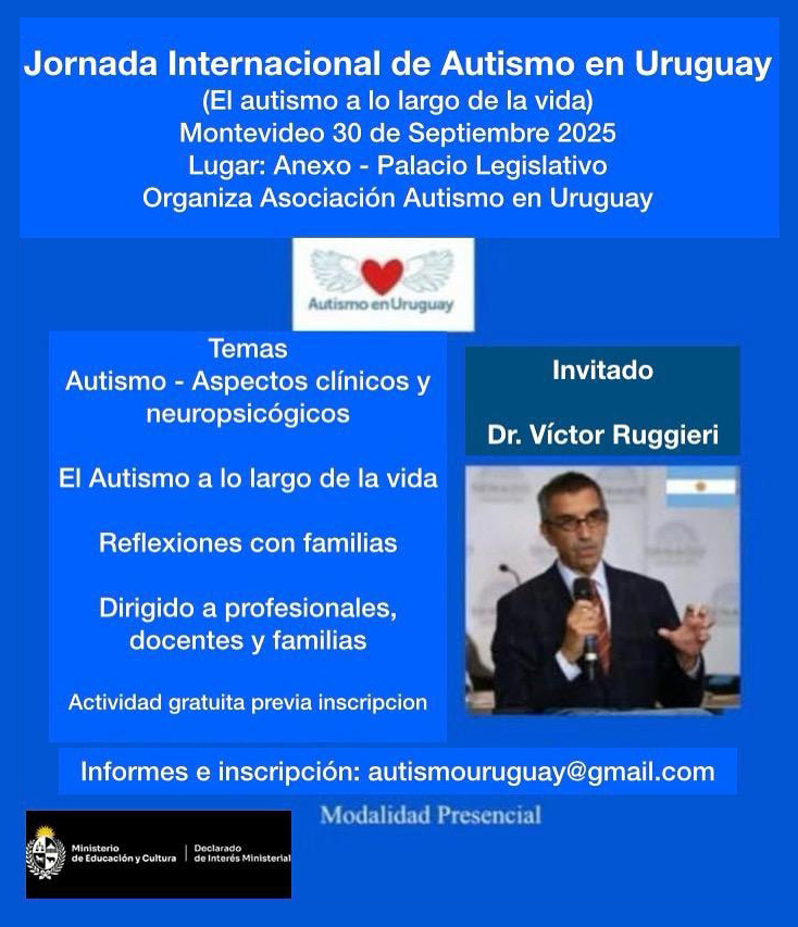 Primera Jornada Internacional de Autismo en Uruguay