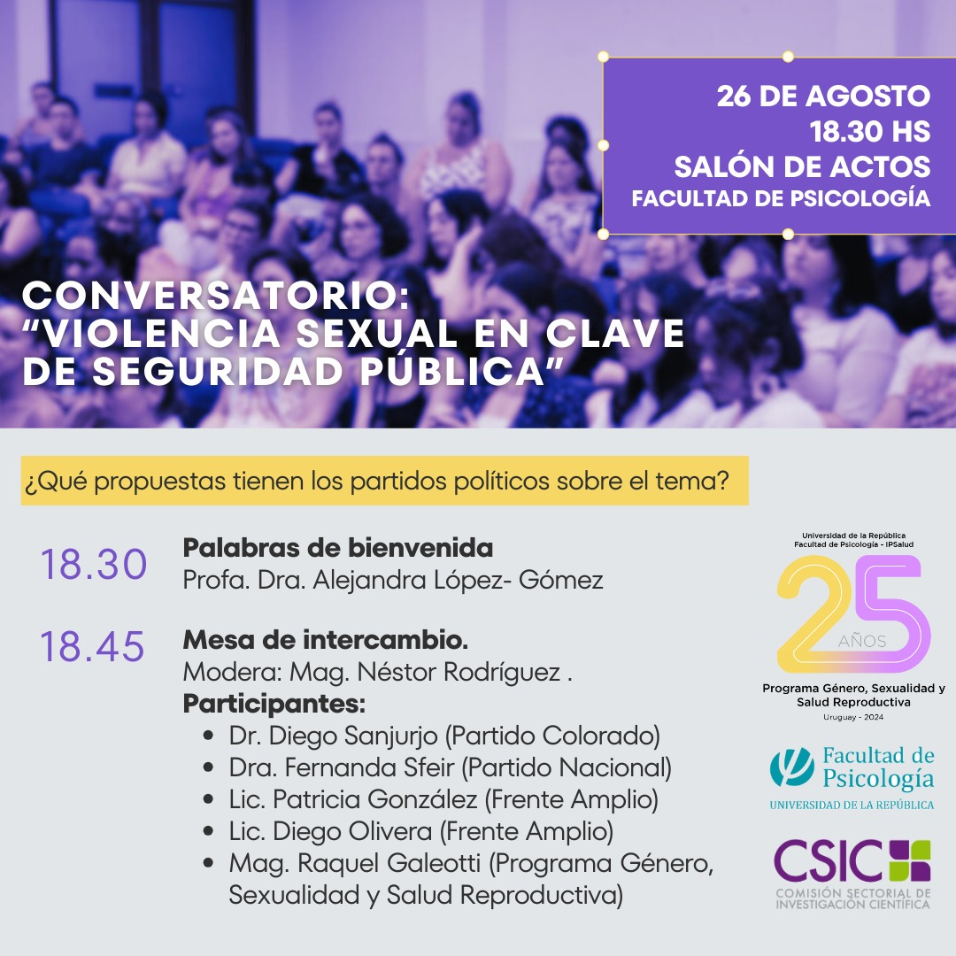 afiche de la actividad