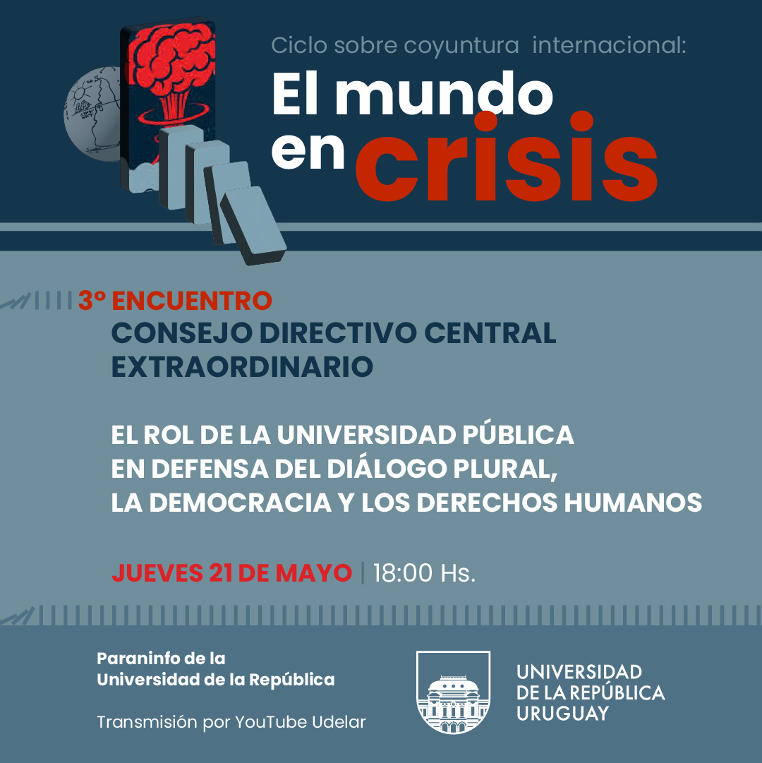 afiche de difusión del evento