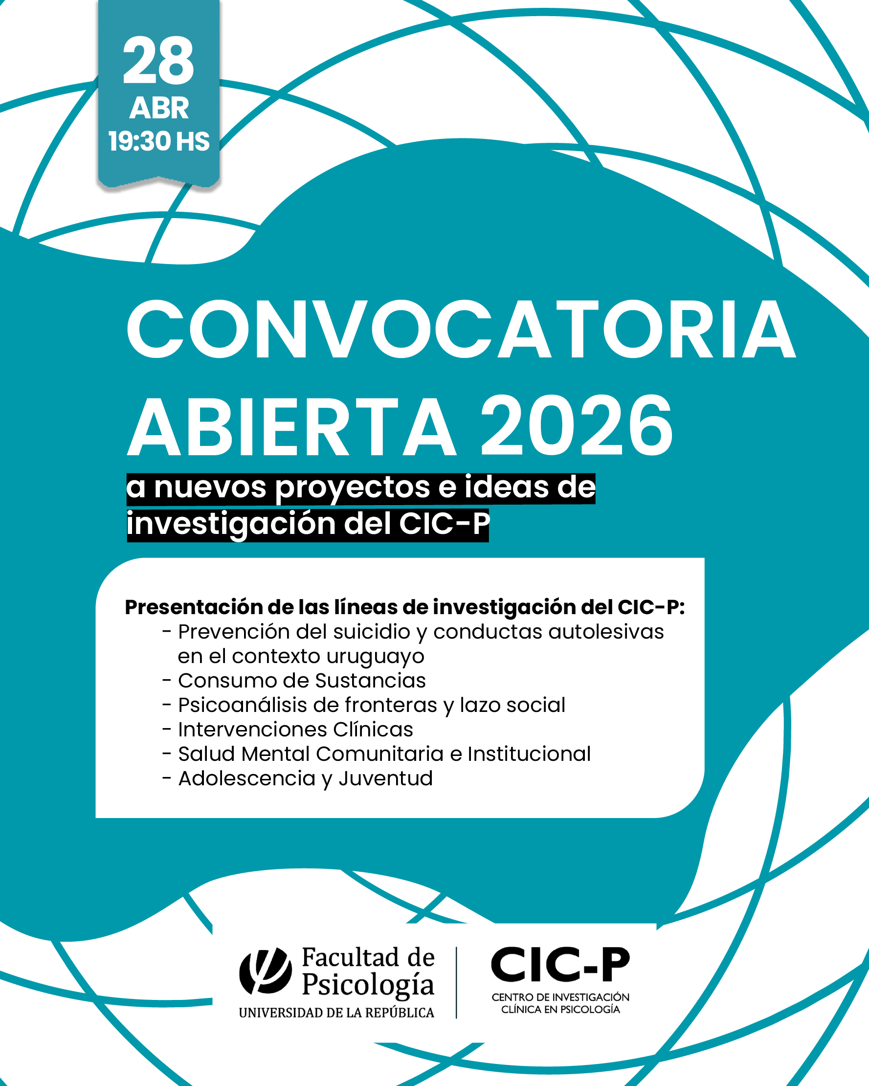 afiche de difusión del evento