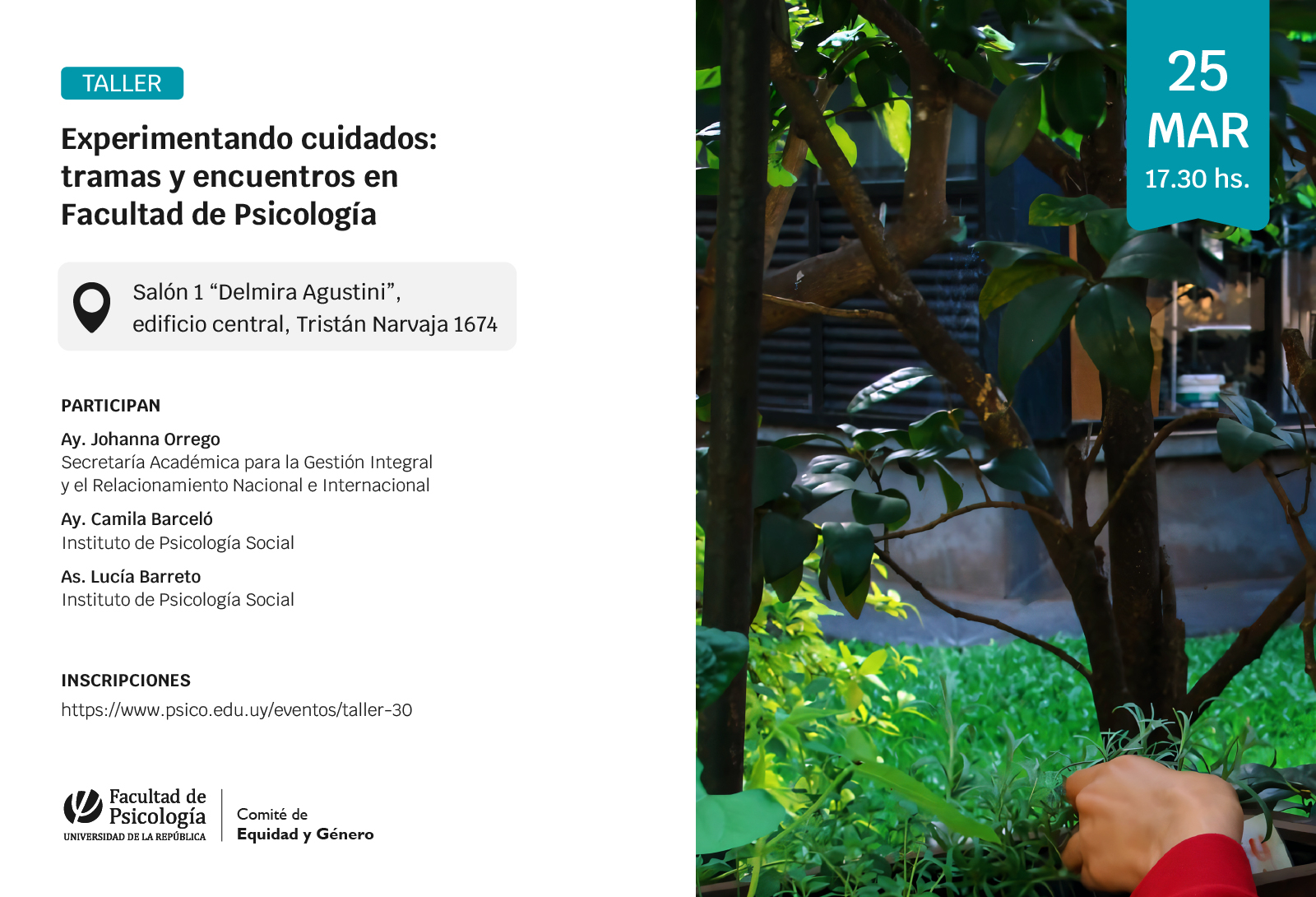 Experimentando cuidados: tramas y encuentros en Facultad de Psicología