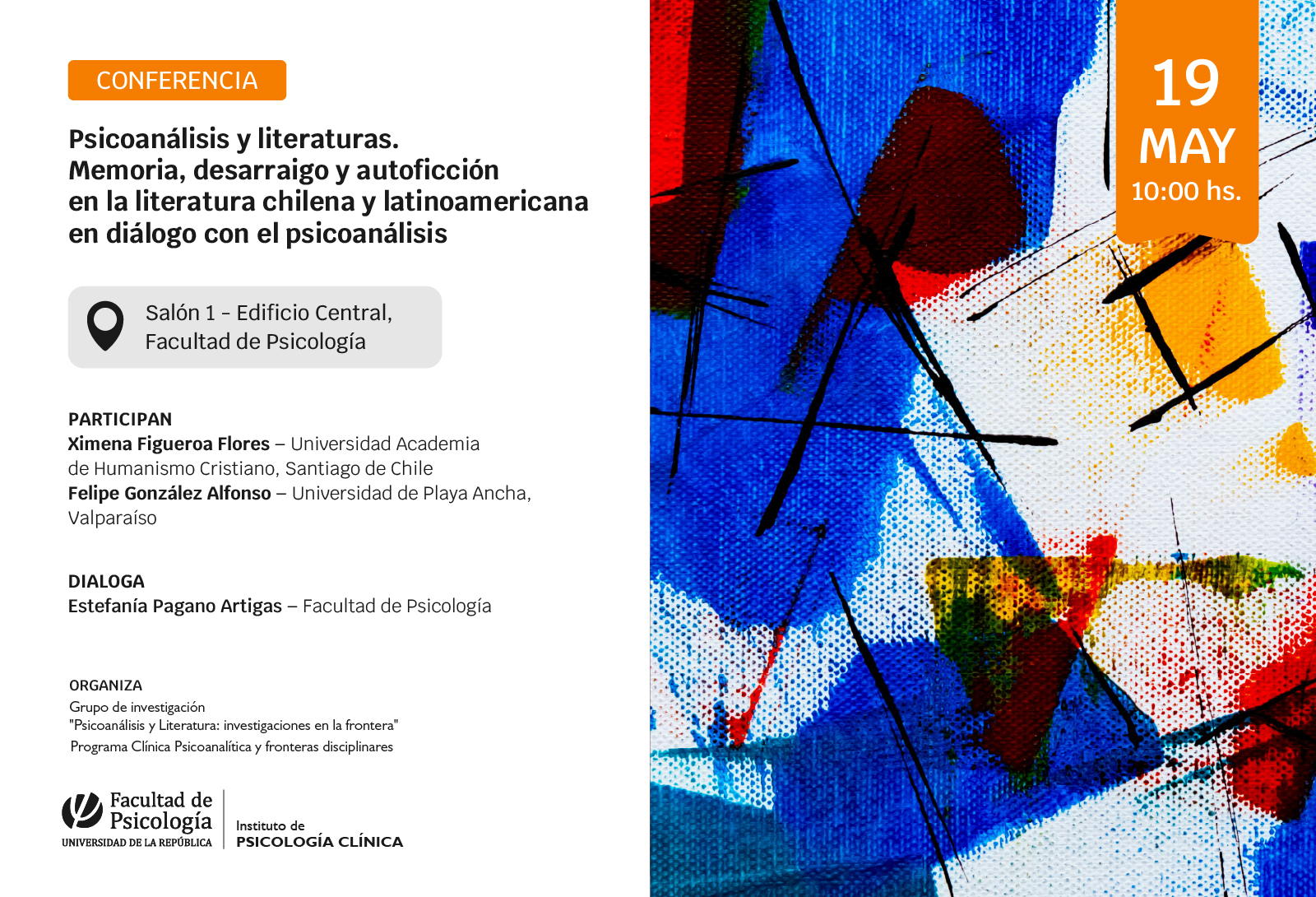 afiche de difusión