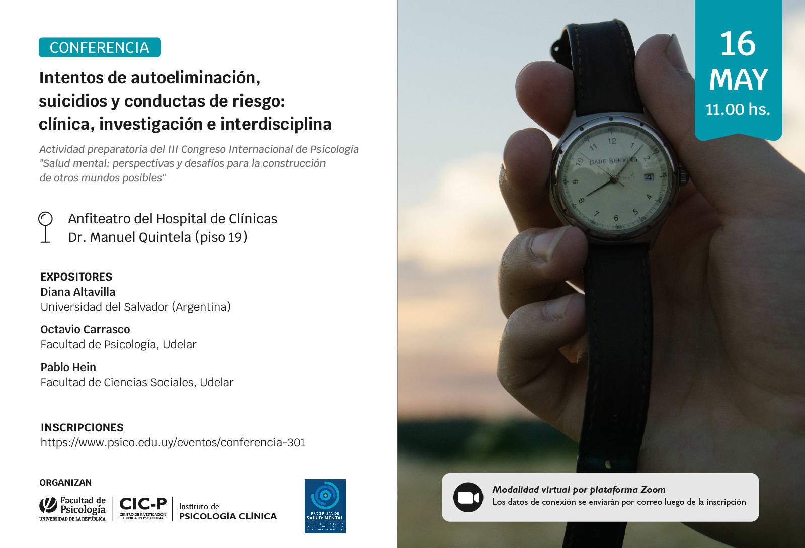 afiche de la actividad