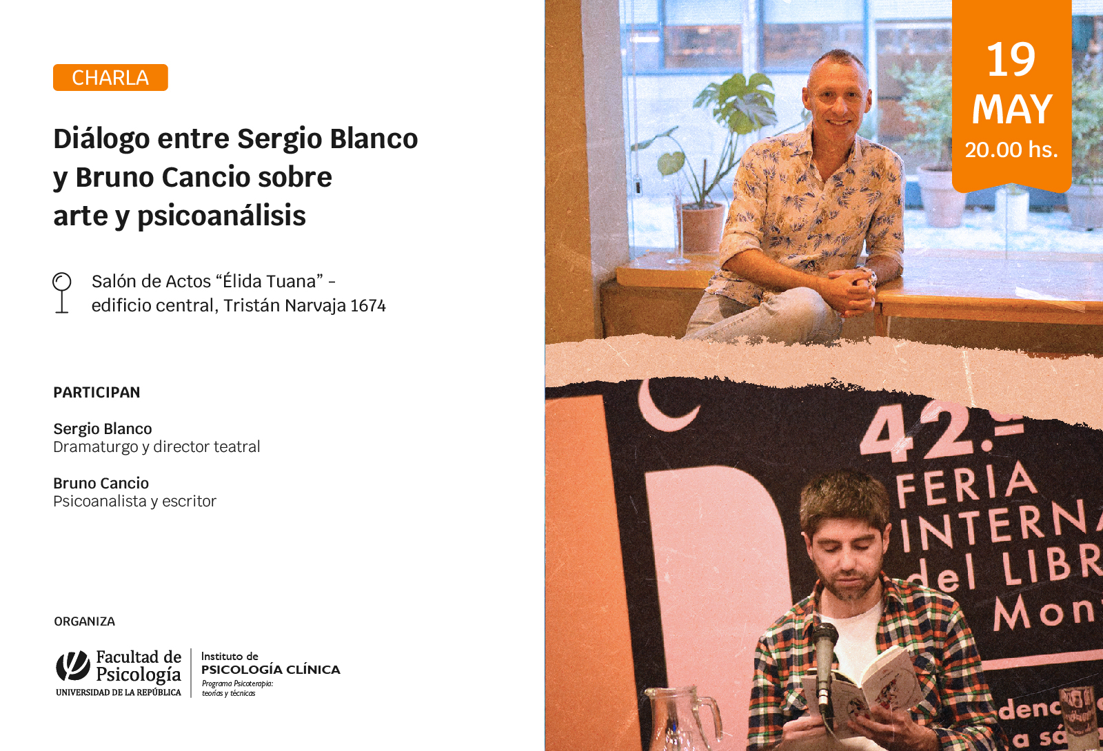 afiche de la actividad