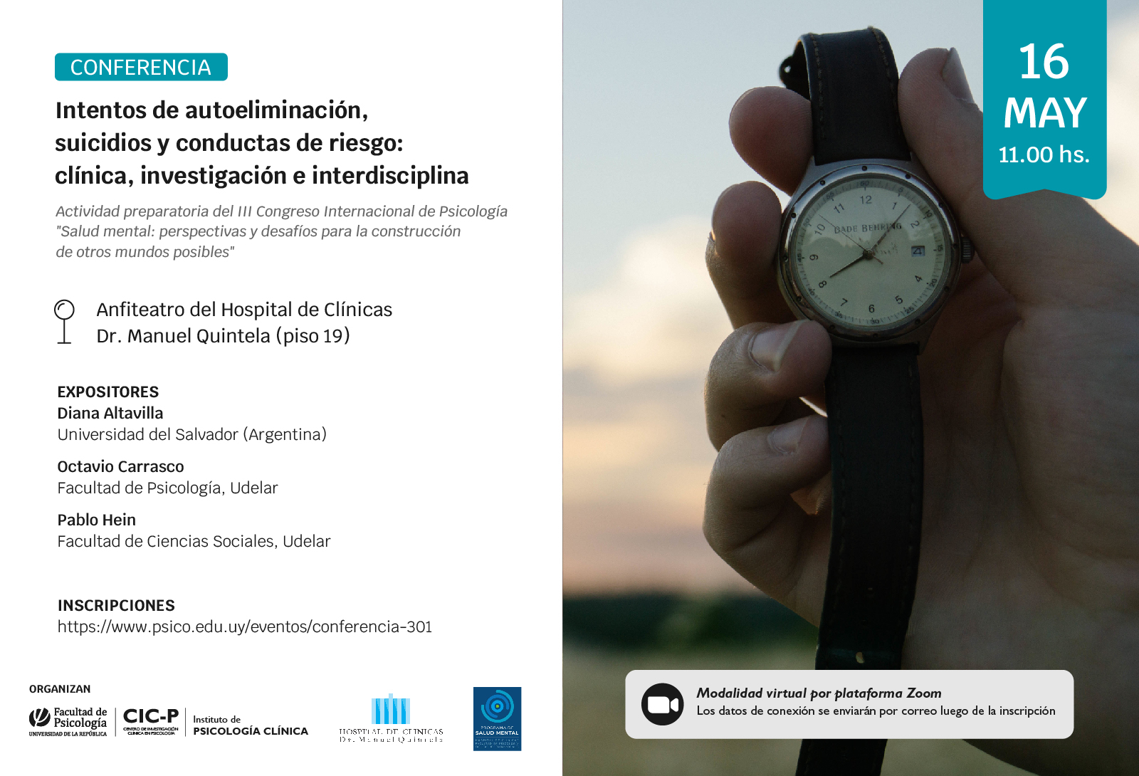 afiche de la actividad