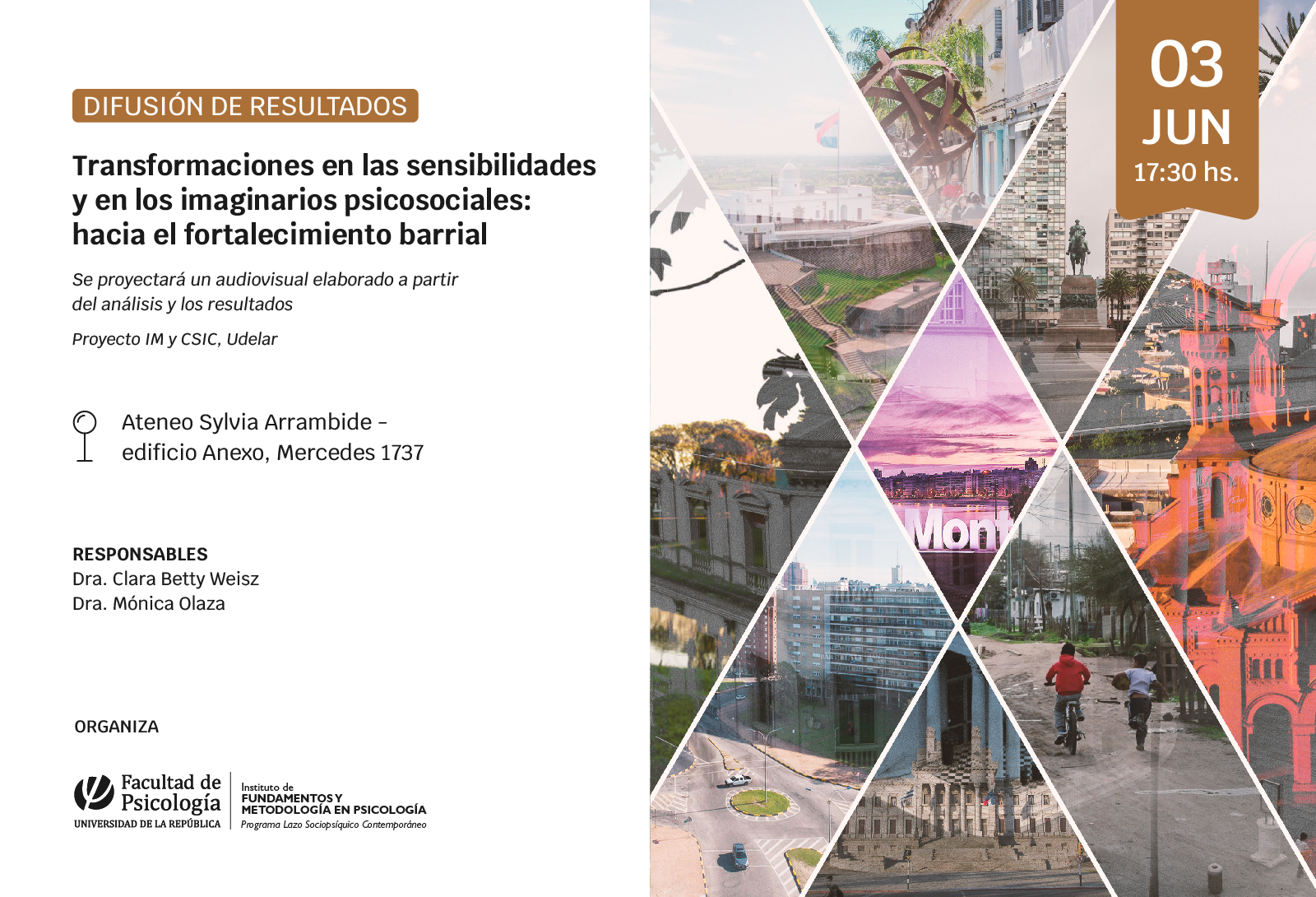 imagen de difusión de la actividad