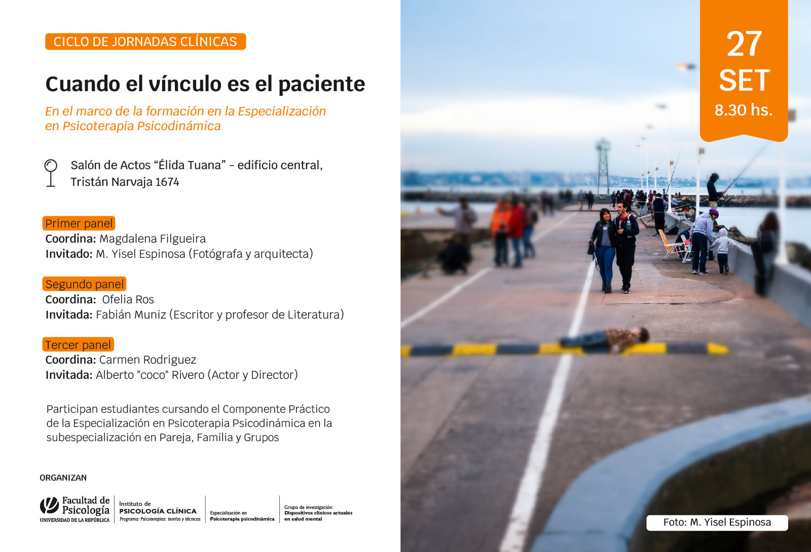 afiche de difusión de la Jornada