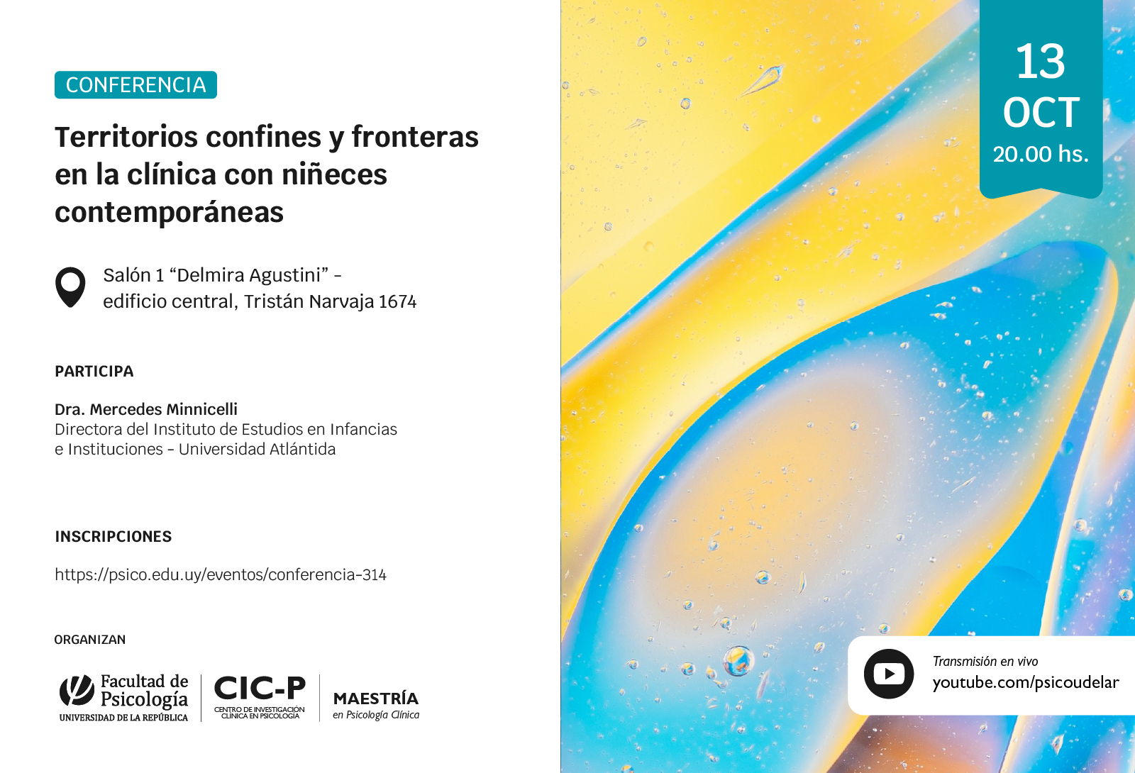 imagen de difusión de la actividad