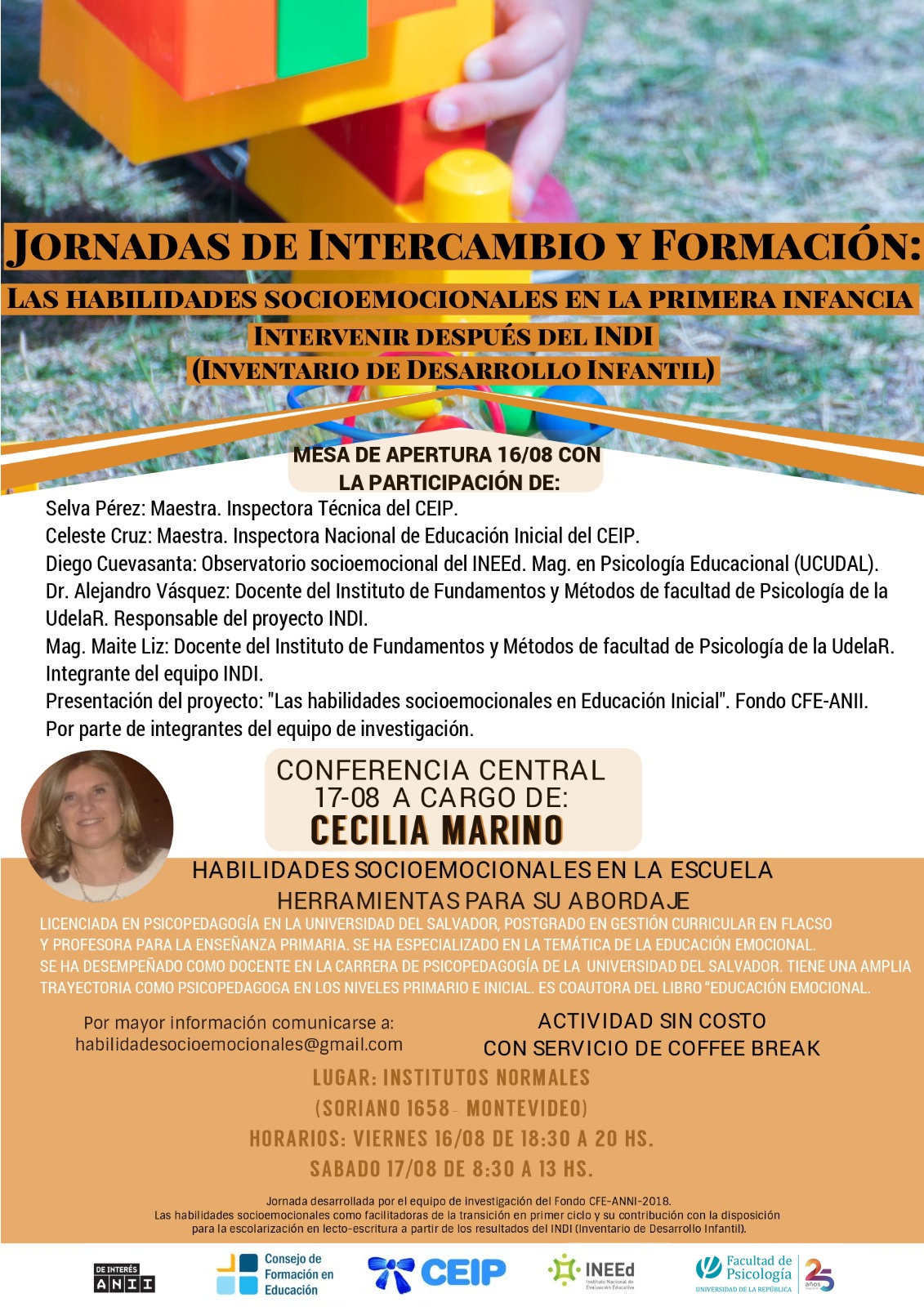 Afiche de la actividad