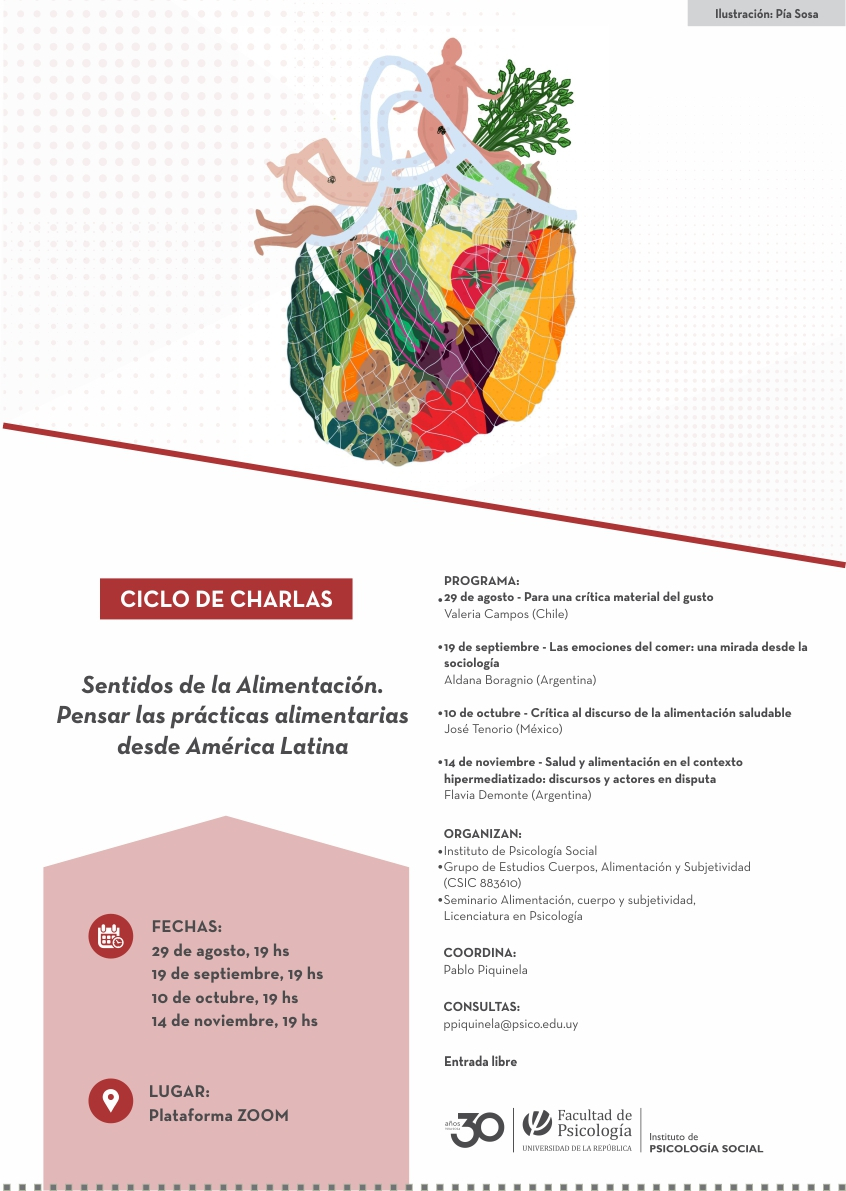 afiche de difusión de la actividad