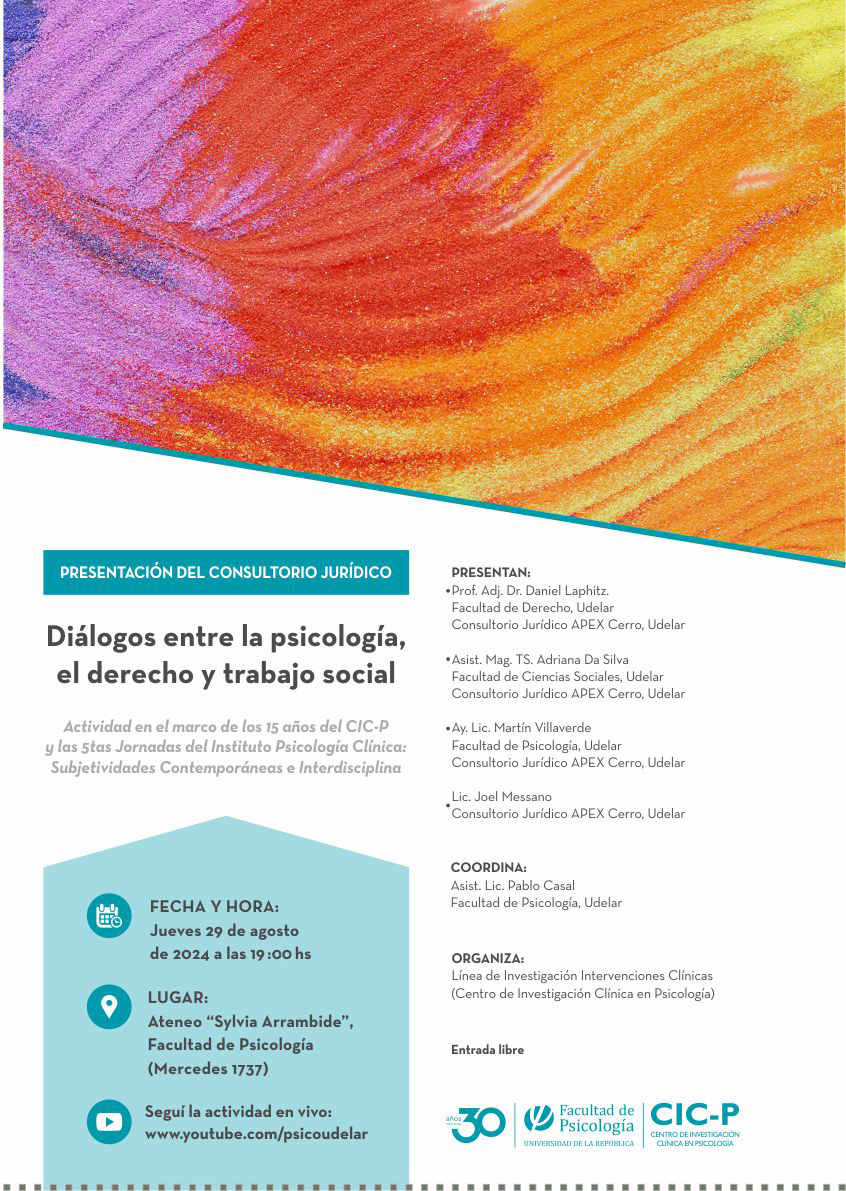 afiche de la actividad