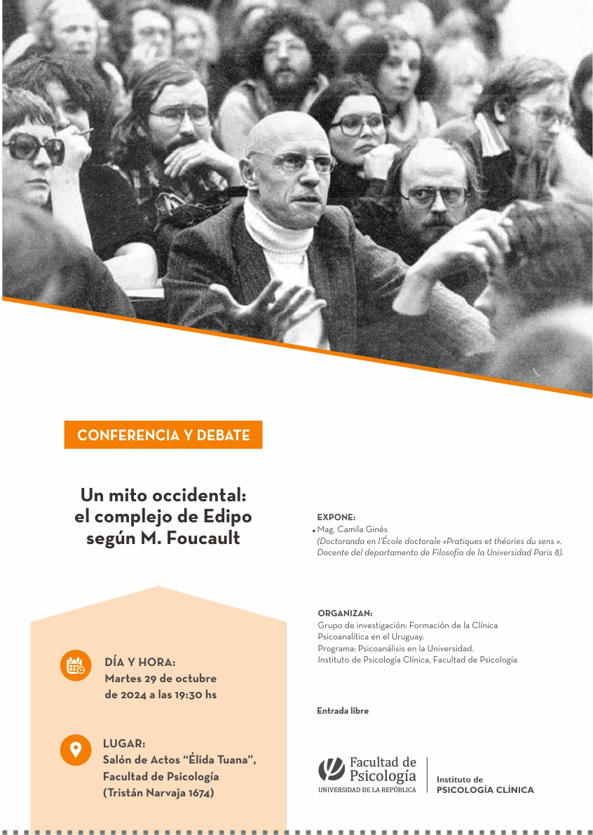afiche de difusión de la actividad