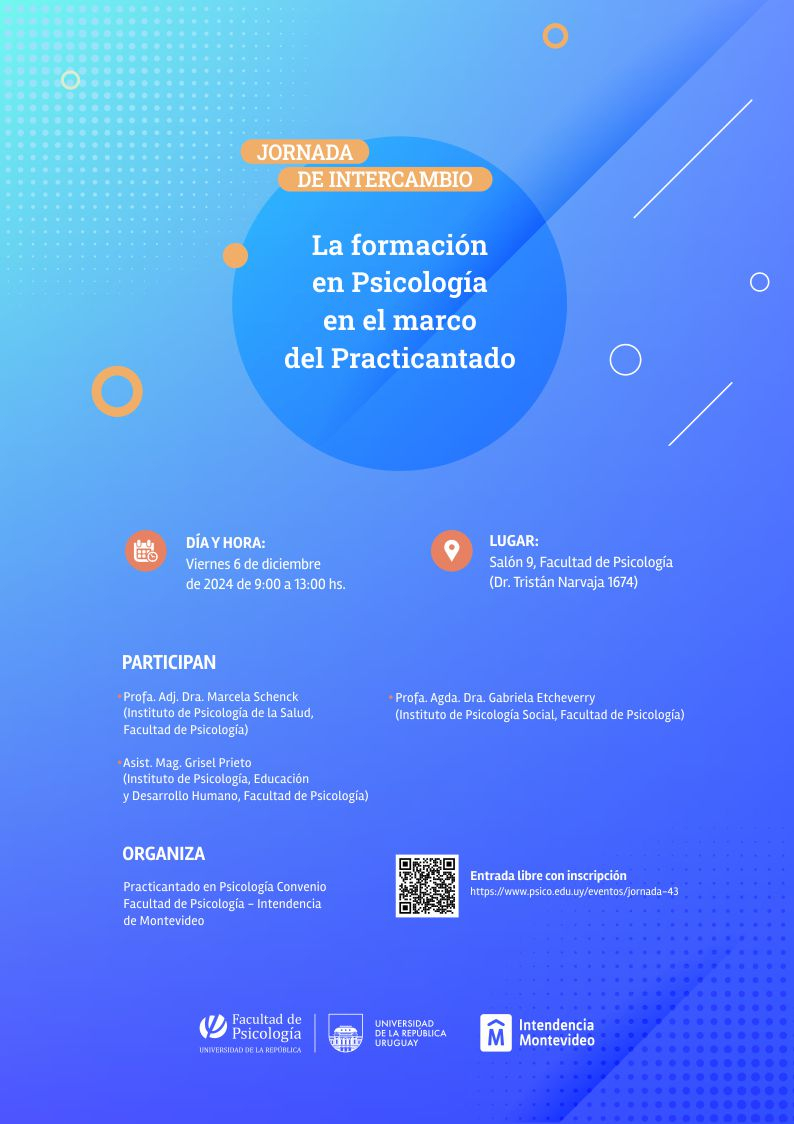 afiche de difusión de la actividad