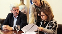 Firma Convenio Interinstitucional Facultad de Psicología - Intendencia de Montevideo