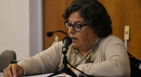 Fotografía de la profesora Gabriela Etcheverry