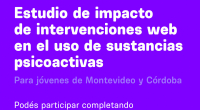 Convocatoria a jóvenes para investigación sobre reducción de riesgos en el consumo de sustancias psicoactivas