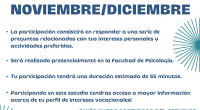Investigación sobre intereses vocacionales busca voluntarios/as
