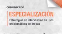 Publicación de la lista de admisión a la cohorte 2025 de la Especialización en Estrategias de Intervención en Usos Problemáticos de Drogas