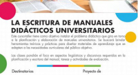 Curso: La escritura de manuales didácticos universitarios 2025