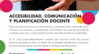 Curso "Accesibilidad, comunicación y planificación docente"
