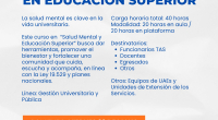 afiche de difusión de la actividad