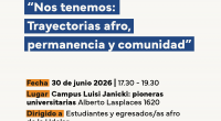 afiche de difusión de la actividad