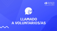 imagen de difusión del llamado a voluntarios/as