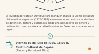 afiche de difusión de la actividad