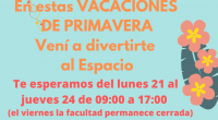 afiche de difusion de la actividad