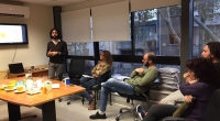 fotografía Ciclo de presentaciones de tesis de posgrados "Café académico"