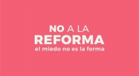logo no a la Reforma