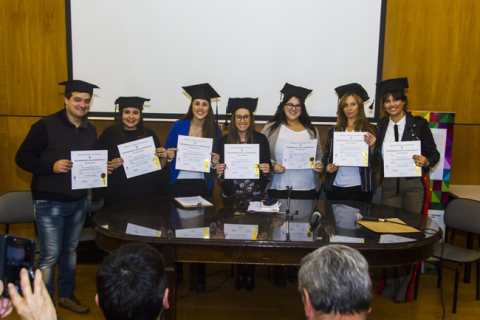 Ceremonia de Graduación en Facultad de Psicología