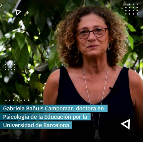 Gabriela Bañuls Campomar, doctora en Psicología de la Educación por la Universidad de Barcelona