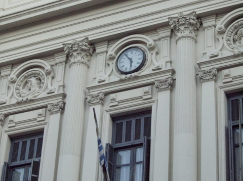 fachada de la Universidad de la República