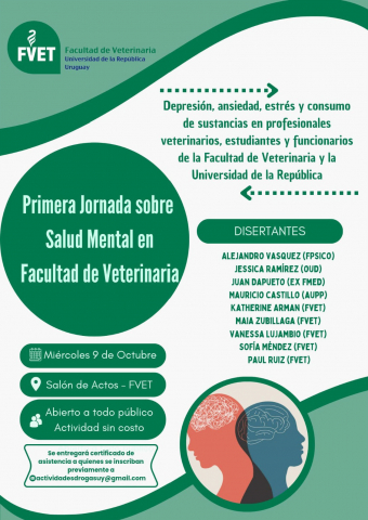 Primera Jornada sobre Salud Mental en la Facultad de Veterinaria