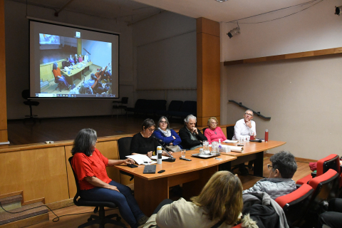 Primera instancia de las jornadas de reflexión y diálogo “30 (y pico) aniversario de estudios de envejecimiento en la Facultad de Psicología”