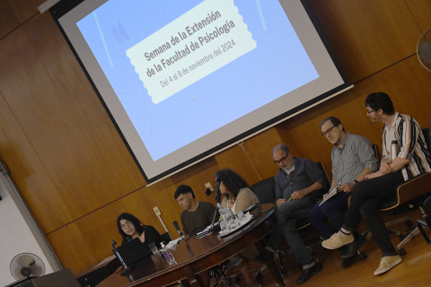 Semana de la Extensión en la Facultad de Psicología