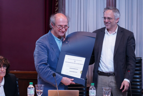 Honoris Causa a Bernard Golse. Foto: Juan Martín Xavier, UCUR