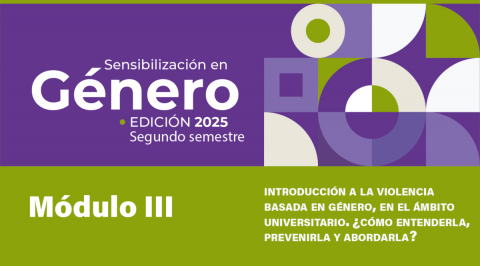 Imagen de difusión del Curso modular CAEG: Módulo III – Introducción a la violencia basada en género
