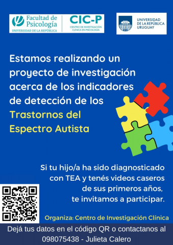 Voluntarios/as para investigación sobre Trastornos del Espectro Autista