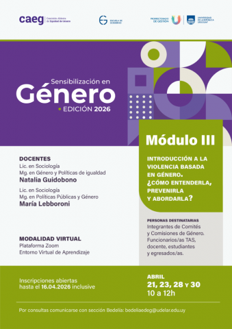 afiche de difusión del curso