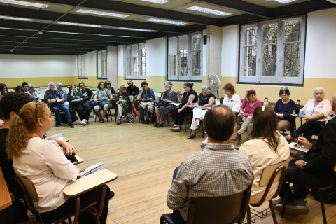 Facultad de Psicología fue sede de una asamblea sobre memoria y derechos humanos
