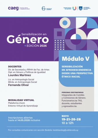 afiche de difusión