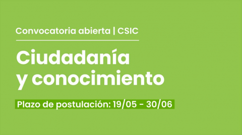 Imagen de difusión de la convocatoria