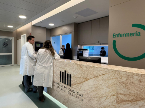 Sala de internación en Salud Mental en el Hospital de Clínicas