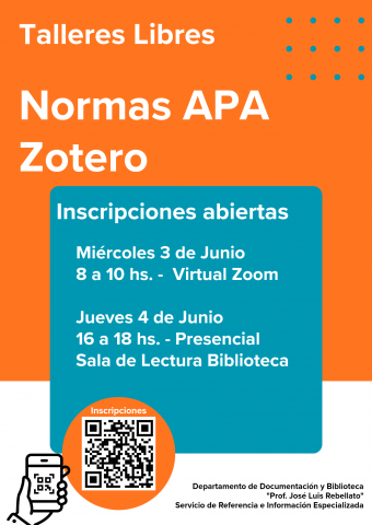afiche de difusion de la actividad