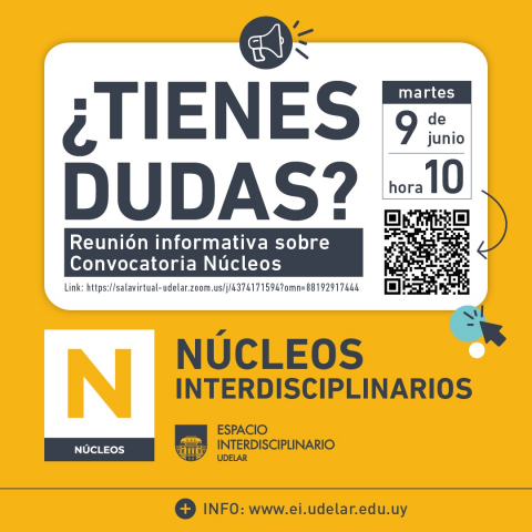 imagen de difusión de la reunión informativa sobre la convocatoria