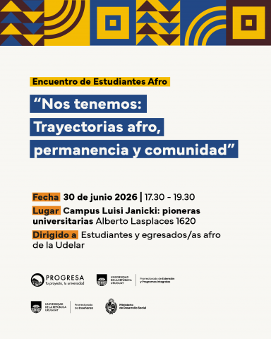 afiche de difusión de la actividad