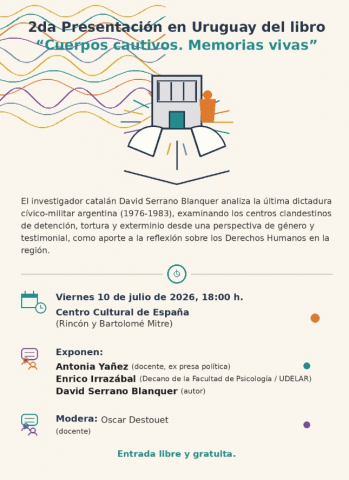 afiche de difusión de la actividad