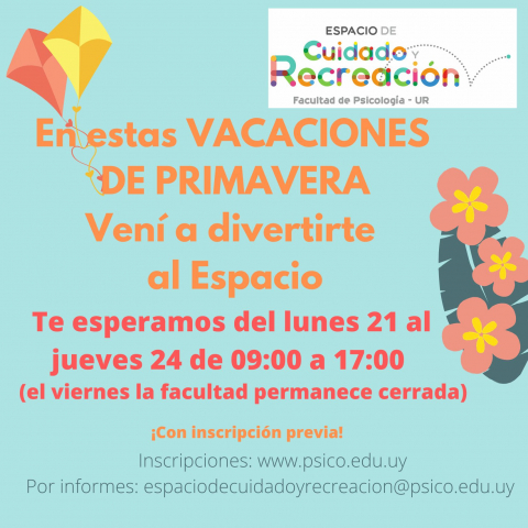 afiche de difusion de la actividad